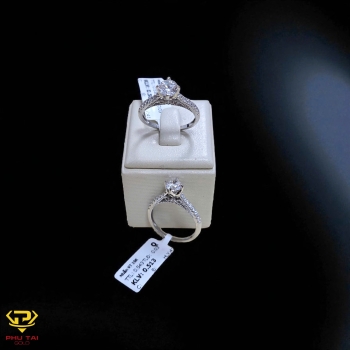 Nhẫn nữ vàng trắng (mã NN 4179)